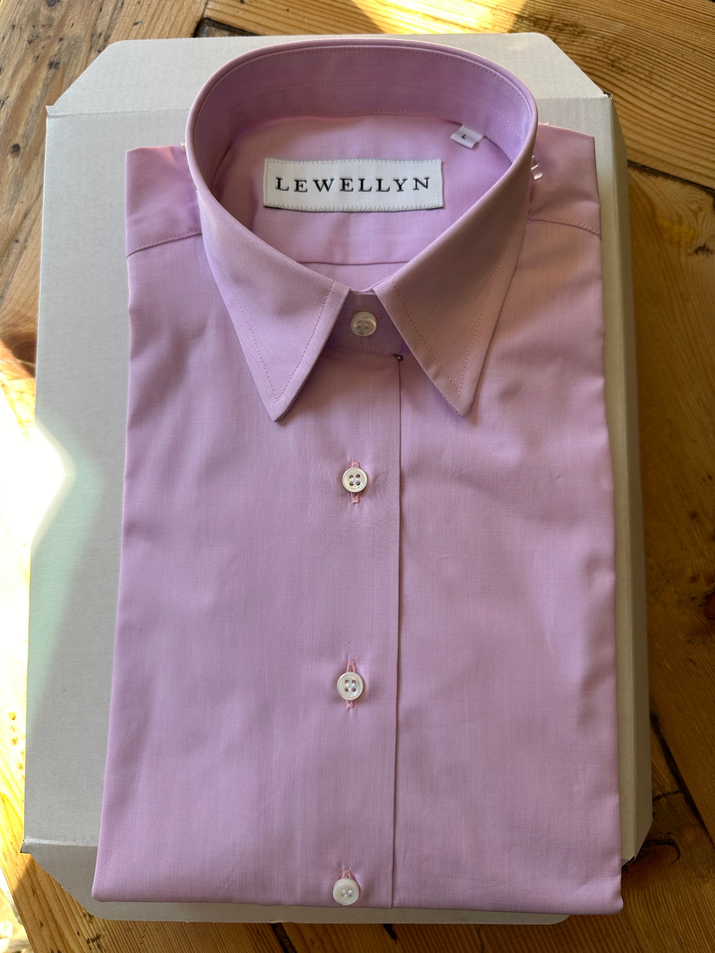 The Jackie Button Down in Lavender