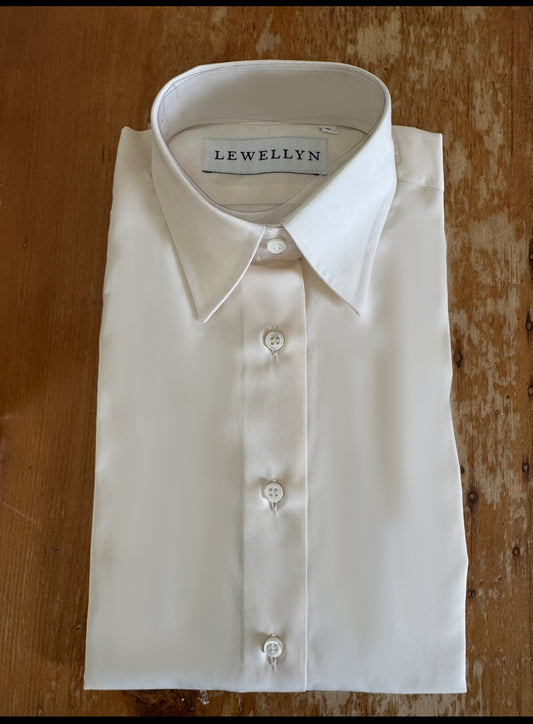 The Jackie Button Down in Pale Yellow